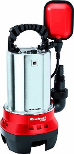 Einhell GH-DP 6315 N Μονοφασική Αντλία Ακαθάρτων / Λυμάτων 0.84hp με Φλοτέρ 4170491