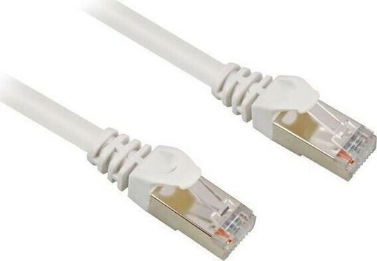 Sharkoon S/FTP Cat.6 Cable 0.5m Λευκό
