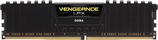 Corsair Vengeance LPX DDR4 με Module 1x8GB και Ταχύτητα 2400 για Desktop CMK8GX4M1A2400C14