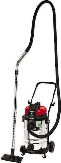 Einhell Tevc 2230 Sa Σκούπα Υγρών / Στερεών 1150W με Ανοξείδωτο Κάδο 30lt