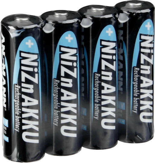 Ansmann Επαναφορτιζόμενες Μπαταρίες AA Ni-Zn 1500mAh 1.6V 4τμχ