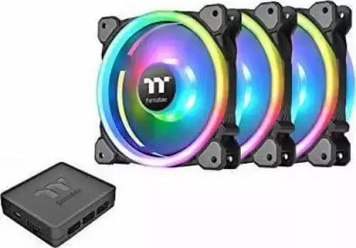 Thermaltake Riing Trio 14 RGB Radiator Fan TT Premium Case Fan 140mm με Σύνδεση 3-Pin 3τμχ