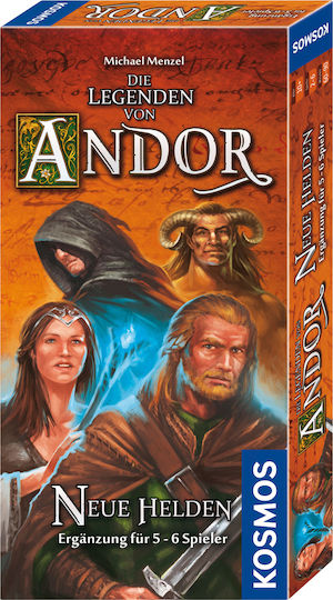 Επέκταση Παιχνιδιού The Legends Of Andor New Heroes για 2-6 Παίκτες 10+ Ετών 692261 (GER) Kosmos