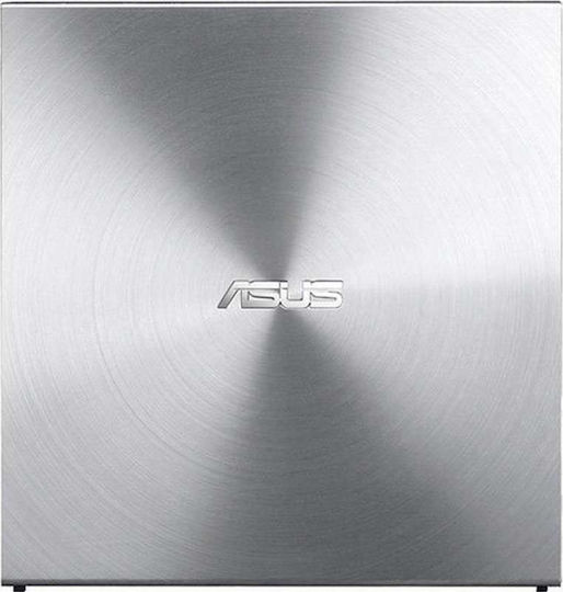 Asus SDRW-08U5S-U Εξωτερικός Οδηγός Εγγραφής/Ανάγνωσης CD/DVD για Laptop / Desktop Ασημί