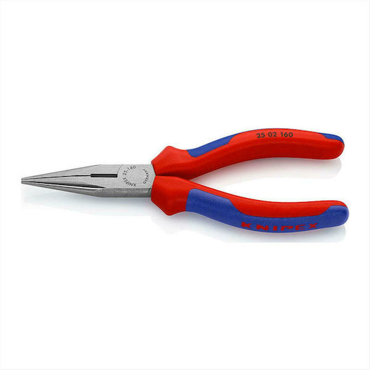 Knipex Μυτοτσίμπιδο Ίσιο Ηλεκτρολόγου Μήκους 160mm 25 02 160