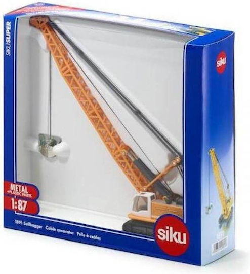 Siku Εκσκαφέας με Γερανό Γερανός 1:87 για 3+ Ετών