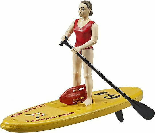 Bruder Life Guard with Stand Up Paddle για 3+ Ετών (Διάφορα Σχέδια) 1τμχ 62785