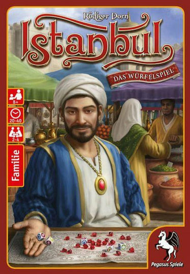 Επιτραπέζιο Παιχνίδι Istanbul The Dice Game για 2-4 Παίκτες 8+ Ετών 55118G (EN) Pegasus Spiele
