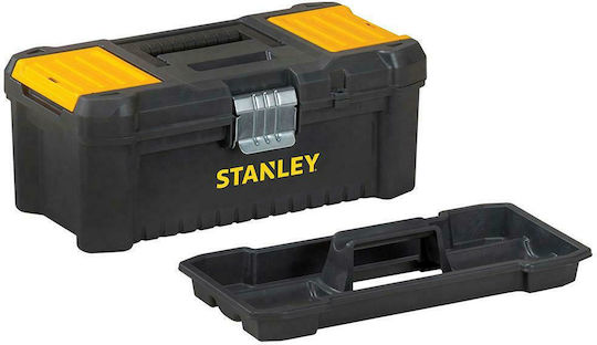 Stanley Essential Εργαλειοθήκη Χειρός Πλαστική με Ταμπακιέρα Π32xB19xΥ13cm STST1-75515