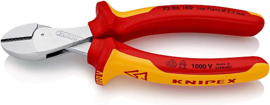 Knipex X-Cut Πλαγιοκόφτης Πλάγιος Ηλεκτρολόγου Μήκους 160mm 73 06 160