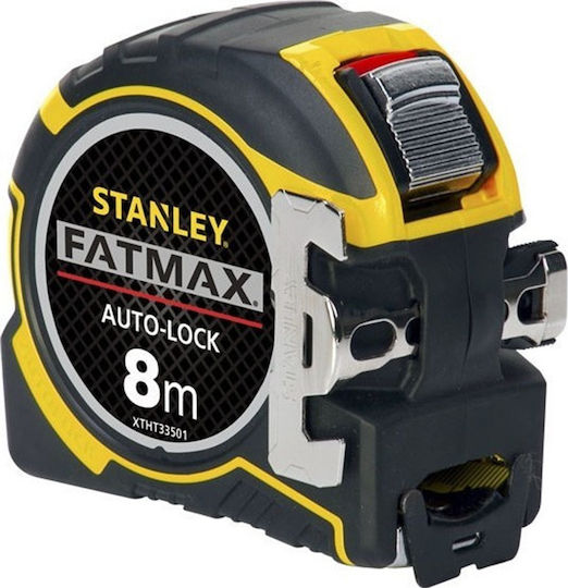 Stanley FatMax Autolock Μετροταινία με Αυτόματη Επαναφορά και Μαγνήτη 32mm x 8m XTHT0-33501