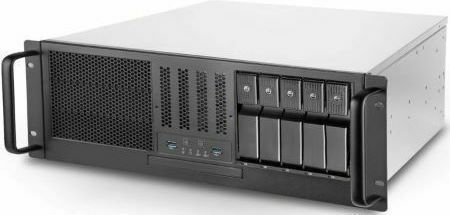Silverstone RM41-H08 4U form factor 5 x 3.5” Hot-swappable and 3 x 5.25" server chassis