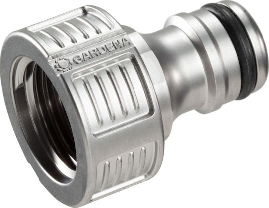 Gardena Premium 18240-50 Ρακόρ Βρύσης 21mm Ασημί