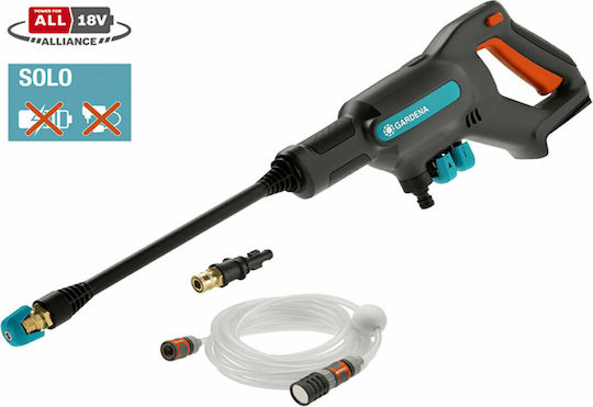Gardena Αquaclean 18v Rtu Πλυστικό Μπαταρίας 18V Solo με Πίεση 24bar