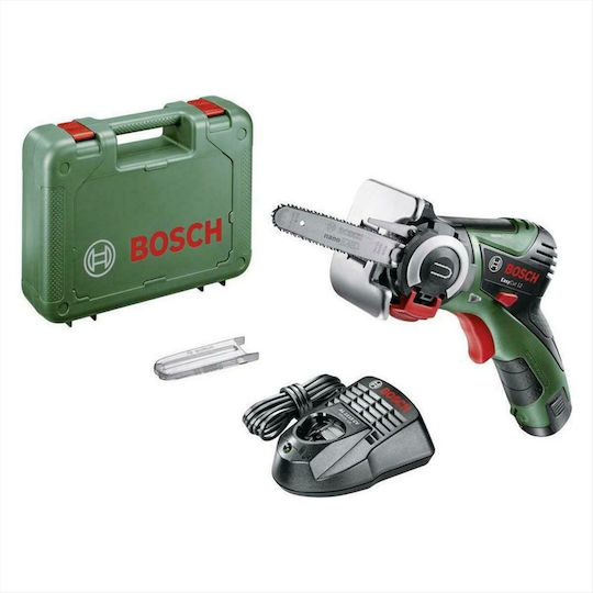 Bosch EasyCut Κλαδευτικό Αλυσοπρίονο Μπαταρίας 1x2.5Ah 12V 0.9kg με Λάμα 13cm 06033C9000