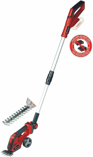 Einhell GE-CG 18/100 Li Μπορντουροψάλιδο Μπαταρίας 18V Τηλεσκοπικό με Μήκος Λάμας 20cm Solo