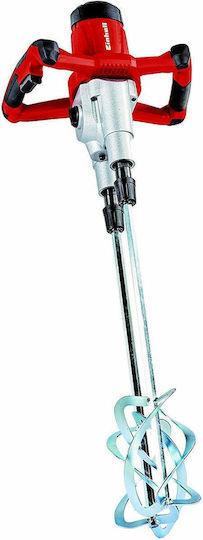 Einhell TE-MX 1600-2 CE Twin Ηλεκτρικός Διπλός Αναδευτήρας 1600W με Εξάρτημα Ανάδευσης