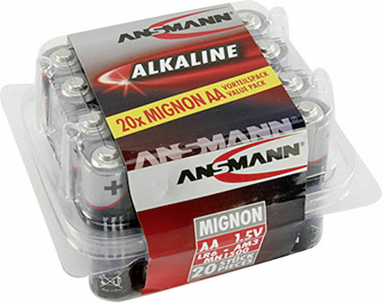 Ansmann Αλκαλικές Μπαταρίες AA 1.5V 20τμχ
