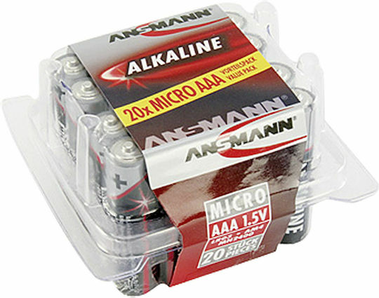 Ansmann Αλκαλικές Μπαταρίες AAA 1.5V 20τμχ 5015538