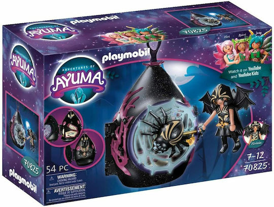 Playmobil Ayuma Νυχτεριδόσπιτο των Bad Fairies για 7-12 ετών 70825