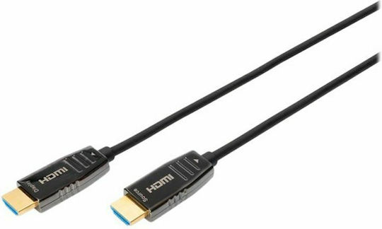 Digitus HDMI 2.1 Cable HDMI male - HDMI male 30m Μαύρο AK-330126-300-S