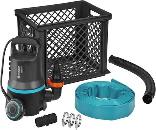 Gardena Flood Set 9000 Αντλία Ακαθάρτων / Λυμάτων 0.4hp με Φλοτέρ 09041-20