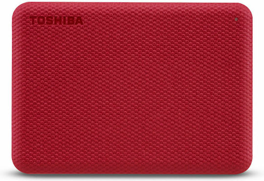 Toshiba Canvio Advance 4TB Κόκκινο (2020)