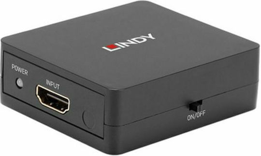 Lindy Μετατροπέας HDMI female σε HDMI 2x female 1τμχ 38358