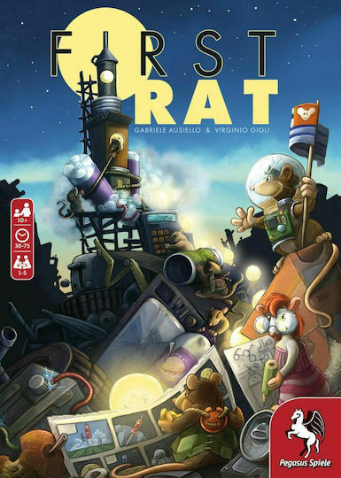 Επιτραπέζιο Παιχνίδι First Rat για 1-5 Παίκτες 10+ Ετών 51232G (EN) Pegasus Spiele