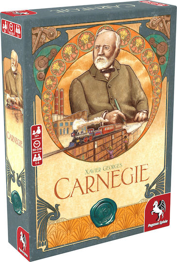 Επιτραπέζιο Παιχνίδι Carnegie για 1-4 Παίκτες 12+ Ετών 57007G (EN) Pegasus Spiele