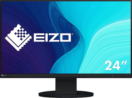 Eizo EV2490-BK IPS Monitor 23.8" FHD 1920x1080 με Χρόνο Απόκρισης 5ms GTG