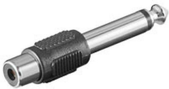 Goobay Μετατροπέας 6.3mm male σε RCA female 1τμχ 11118