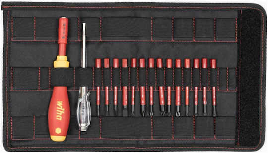 Wiha Κατσαβίδι με 16 Εναλλασσόμενες Μύτες 36068