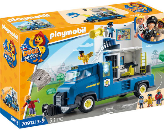 Playmobil Duck On Call Αστυνομικό Όχημα για 3 ετών 70912