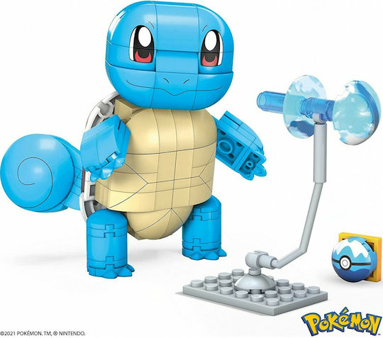 Mega Bloks Τουβλάκια Pokémon Build and Show Squirtle για 7+ Ετών 199τμχ GYH00