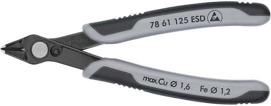 Knipex Πλαγιοκόφτης Ηλεκτρολόγου Μήκους 125mm 78 61 125 ESD