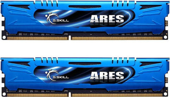 G.Skill Ares DDR3 16GB RAM με 2x8GB Modules και Ταχύτητα 2133 για Desktop F3-2133C10D-16GAB