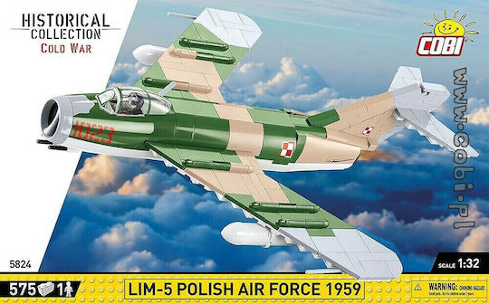 Cobi Τουβλάκια Lim-5 Polish Air Force 1959 για 7+ Ετών 575τμχ COBI-5824