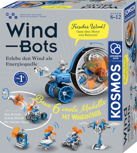 Kosmos Wind Bots STEM Εκπαιδευτικό Παιχνίδι Μηχανικής για 8-12 Ετών 621056
