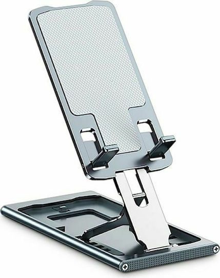 Inter-Tech Βάση Κινητού Αυτοκινήτου MTS-105 με Κλιπ-Μανταλάκι Ασημί 88885588