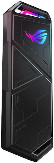 Asus ROG Strix Arion Lite Θήκη για Σκληρό Δίσκο M.2 PCI Express NVME με σύνδεση USB 3.1 Type-C 90DD02H0-M09010