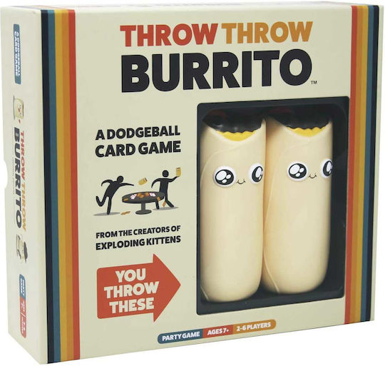 Επιτραπέζιο Παιχνίδι Throw Throw Burrito για 2-6 Παίκτες 7+ Ετών EKTTBOE (EN) Exploding Kittens