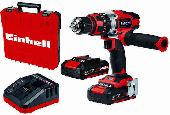 Einhell TE-CD 18/48 Κρουστικό Δραπανοκατσάβιδο Μπαταρίας 18V 2x2Ah 4513935
