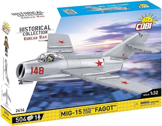 Cobi Τουβλάκια MiG-15 Fagot για 9+ Ετών 504τμχ COBI-2416