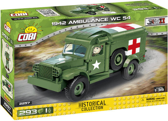 Cobi Τουβλάκια Historical Collection 1942 Ambulance WC 54 για 7+ Ετών 293τμχ COBI-2257