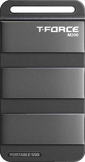 TeamGroup M200 USB 3.2 / USB-C Εξωτερικός SSD 1TB 2.5" Μαύρο