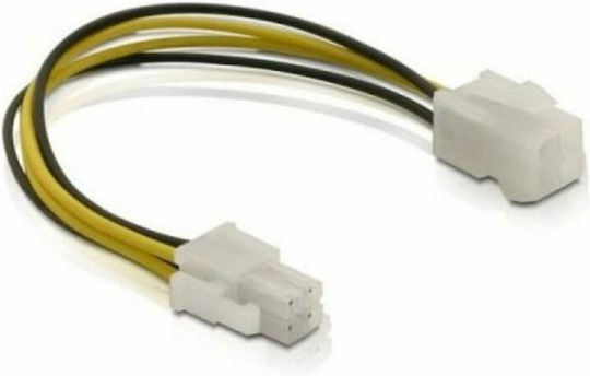 DeLock 4-Pin EPS - 4 Pin EPS Cable 0.15m Πολύχρωμο 82428