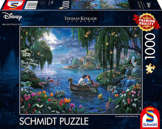 Puzzle The Little Mermaid and Prince Eric 2D 1000 Κομμάτια 57370