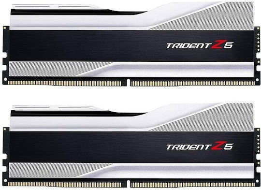 G.Skill Trident Z5 RGB DDR5 32GB RAM με 2x16GB Modules και Ταχύτητα 6000 για Desktop F5-6000J3238G32GX2-TZ5S