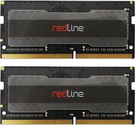 Mushkin Redline DDR4 16GB RAM με 2x8GB Modules και Ταχύτητα 2933 για Laptop MRA4S293MMMF8GX2